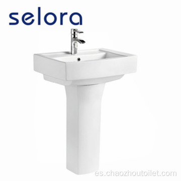 elegante lavabo de cerámica para mueble de baño para baño